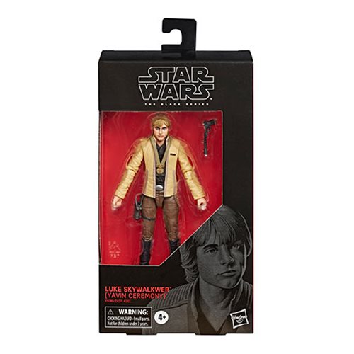 Star Wars: The Black Series - Luke Skywalker Yavin Ceremony 6-Inch Action Figure #100 (ONLINE ORDER ONLY)