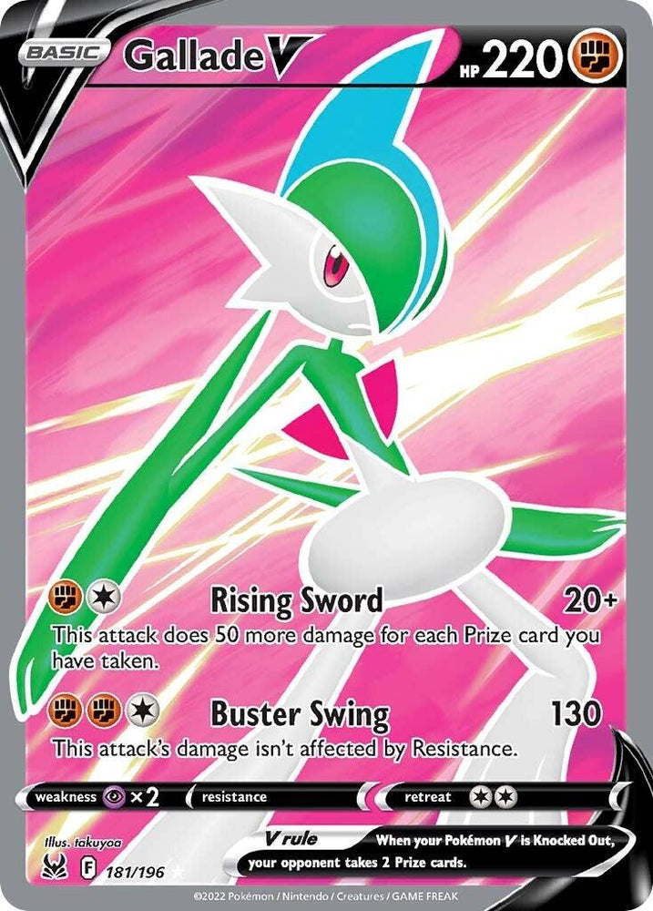 Gallade V (181/196) [Sword & Shield: Lost Origin] (Online Only)