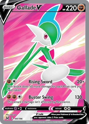 Gallade V (181/196) [Sword & Shield: Lost Origin] (Online Only)