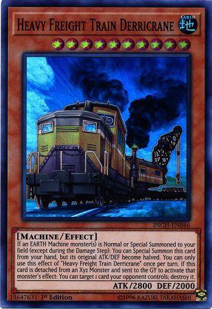 Heavy Freight Train Derricrane [INCH-EN046] Super Rare (ONLINE ORDER ONLY)