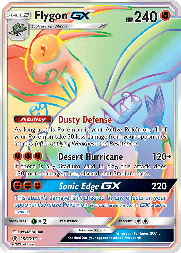 Flygon GX (256/236) [Sun & Moon: Cosmic Eclipse] (Online Only)