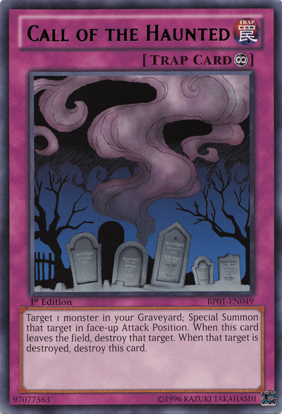 Call of the Haunted [BP01-EN049] Rare (ONLINE ORDER ONLY)