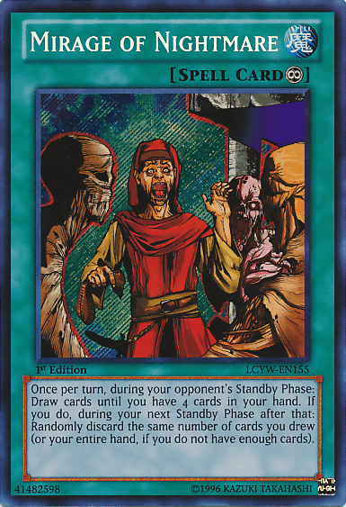 Mirage of Nightmare [LCYW-EN155] Secret Rare (ONLINE ORDER ONLY)