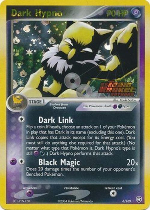 Dark Hypno (6/109) (Stamped) [EX: Team Rocket Returns] (Online Only)