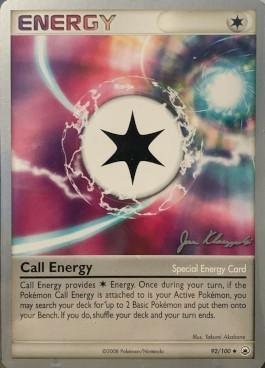 Call Energy (92/100) (Psychic Lock - Jason Klaczynski) [World Championships 2008] (Online Only)