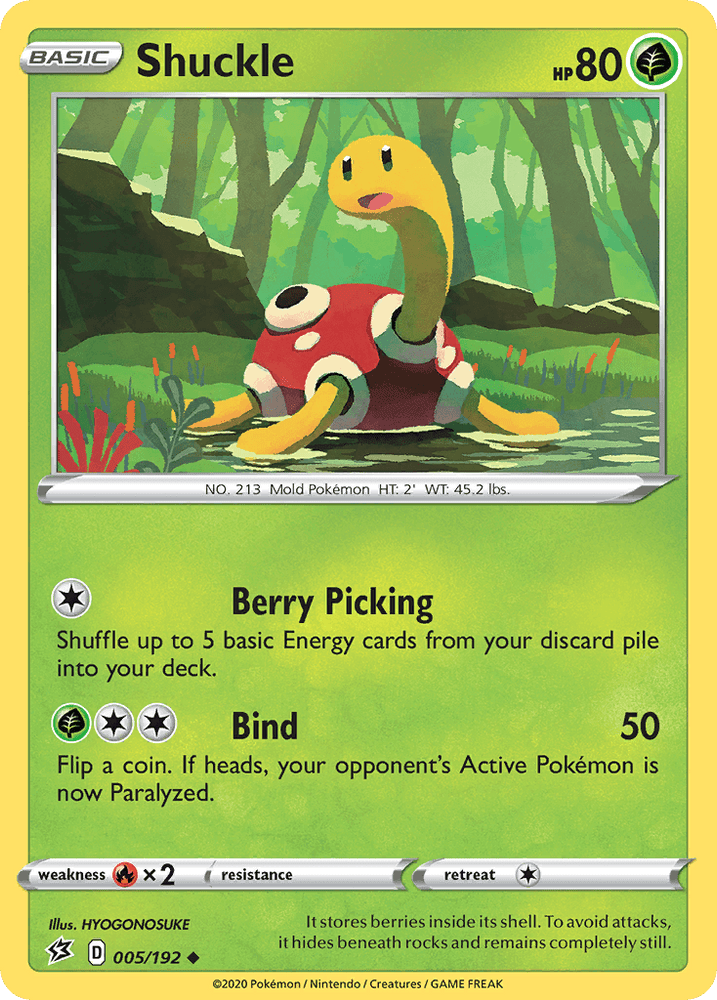 Shuckle (005/192) [Sword & Shield: Rebel Clash] (Online Only)