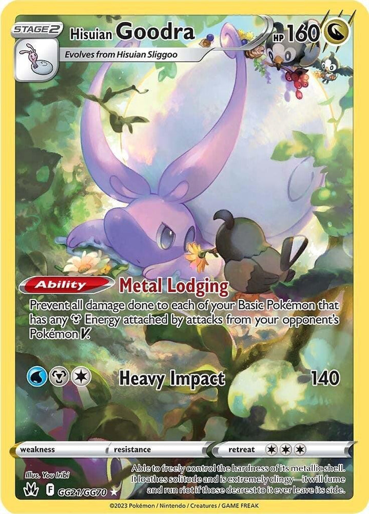 Hisuian Goodra (GG21/GG70) [Sword & Shield: Crown Zenith] (Online Only)