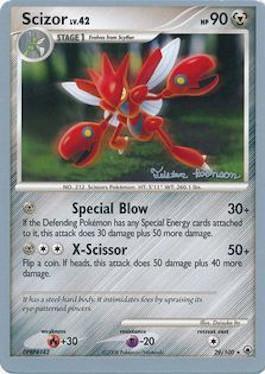 Scizor LV.42 (29/100) (Intimidation - Tristan Robinson) [World Championships 2008] (Online Only)