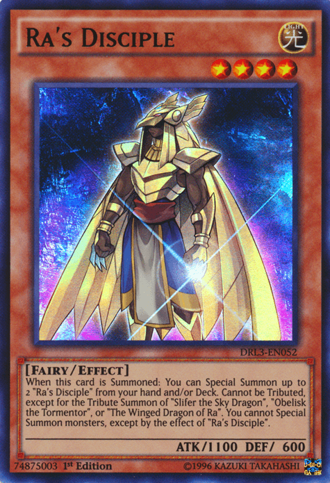 Ra's Disciple [DRL3-EN052] Ultra Rare (ONLINE ORDER ONLY)