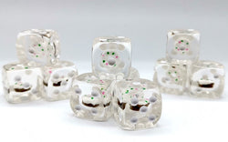 Vanilla Donut Pipped d6 16mm (Custom Dice) *Sold per die (Online Only)