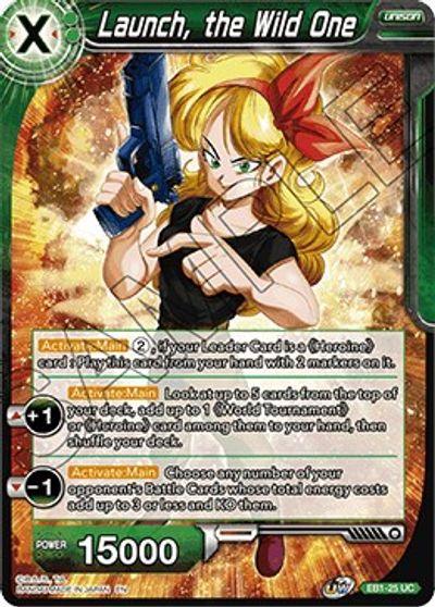 Launch, the Wild One (EB1-25) [Battle Evolution Booster] (ONLINE ORDER ONLY)