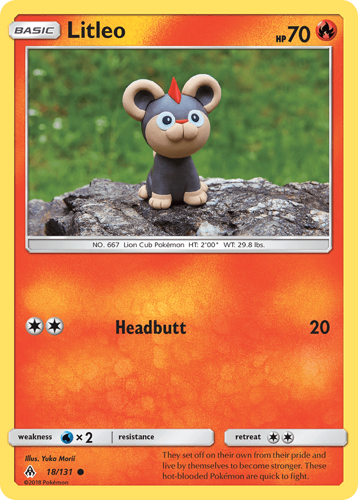 Litleo (18/131) [Sun & Moon: Forbidden Light] (Online Only)