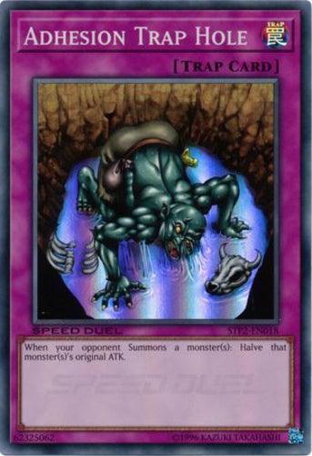 Adhesion Trap Hole [STP2-EN018] Super Rare (ONLINE ORDER ONLY)
