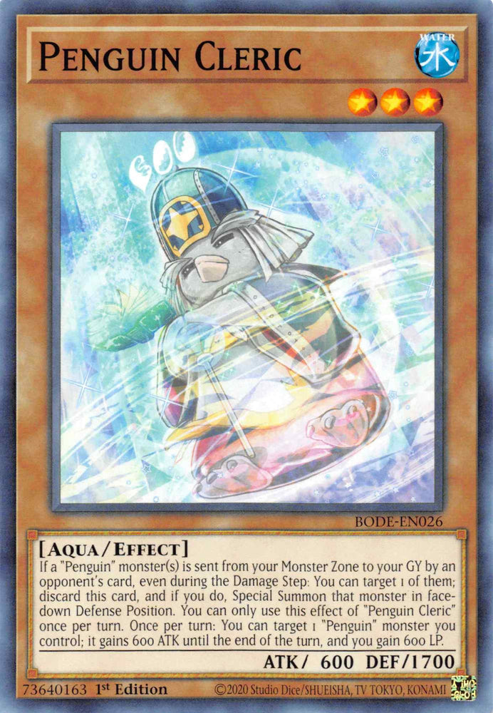 Penguin Cleric [BODE-EN026] Common (ONLINE ORDER ONLY)