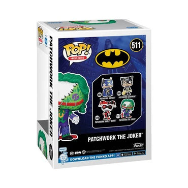 DC Comics Patchwork The Joker Funko Pop! Vinyl Figure #511 (ONLINE ORDER ONLY)