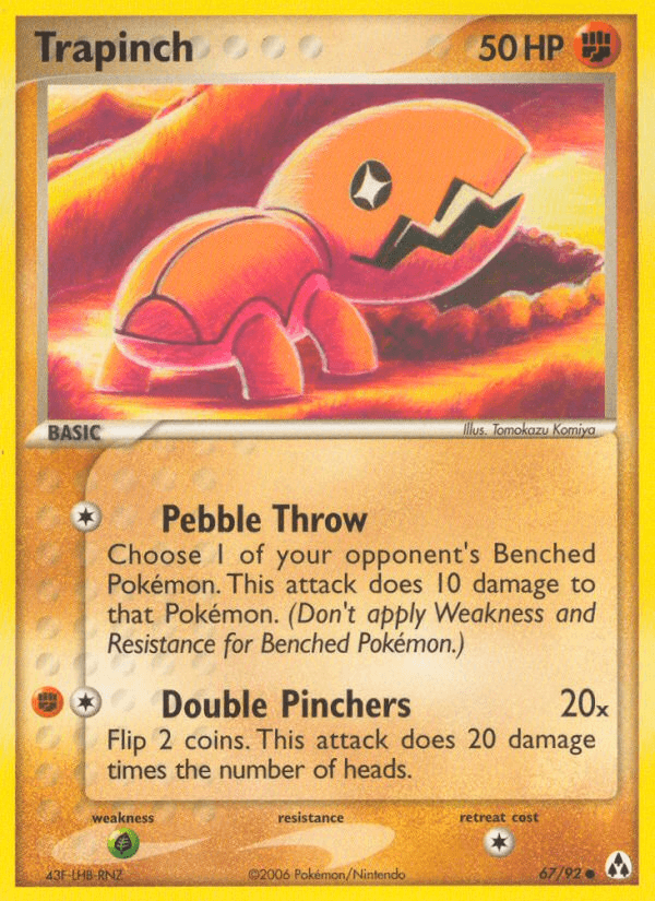 Trapinch (67/92) [EX: Legend Maker] (Online Only)