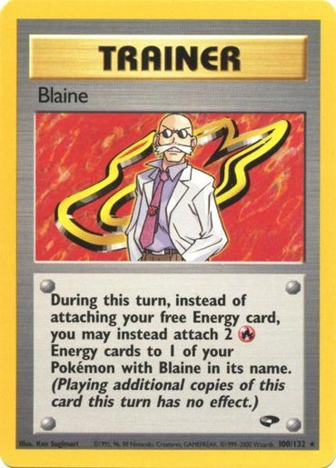 Blaine (100/132) [Gym Challenge Unlimited] (Online Only)