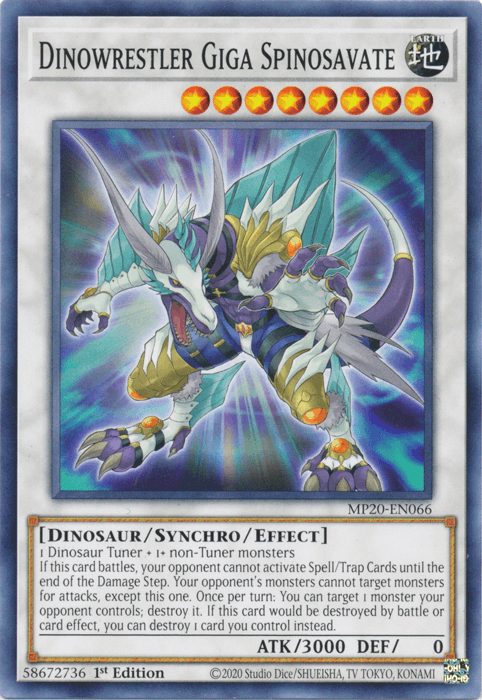 Dinowrestler Giga Spinosavate [MP20-EN066] Common (ONLINE ORDER ONLY)
