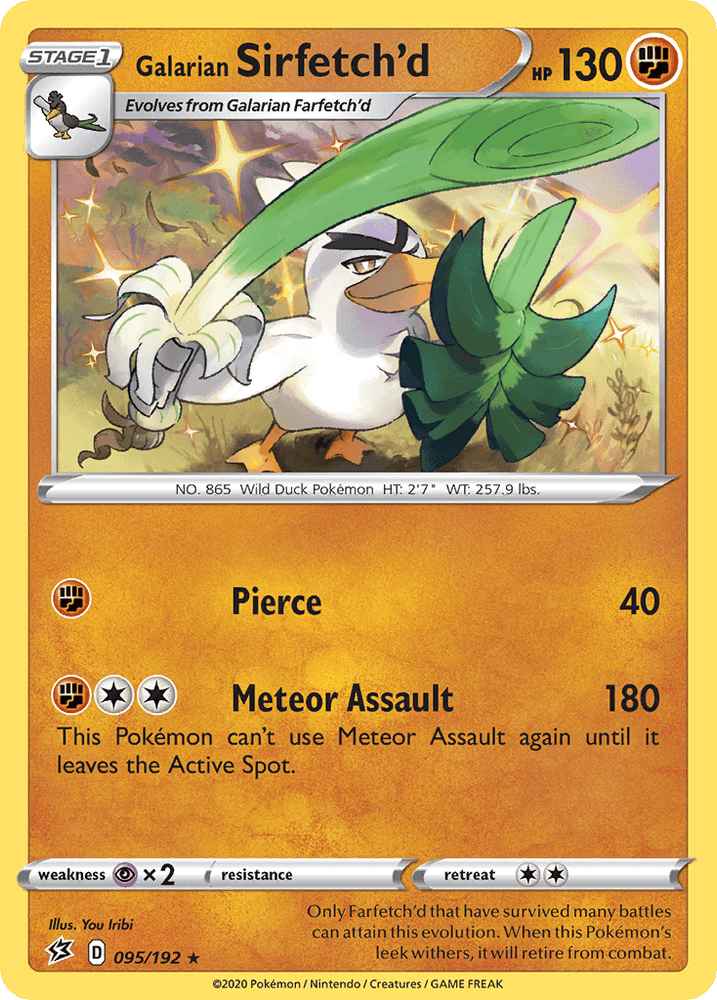 Galarian Sirfetch'd (095/192) [Sword & Shield: Rebel Clash] (Online Only)