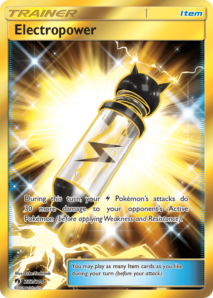 Electropower (232/214) [Sun & Moon: Lost Thunder] (Online Only)