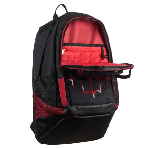 Spiderman Black/Red Laptop Backpack (ONLINE ORDER ONLY)