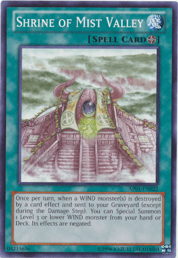 Shrine of Mist Valley [AP01-EN022] Common (ONLINE ORDER ONLY)