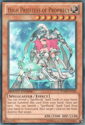 High Priestess of Prophecy [WGRT-EN100] Ultra Rare (ONLINE ORDER ONLY)