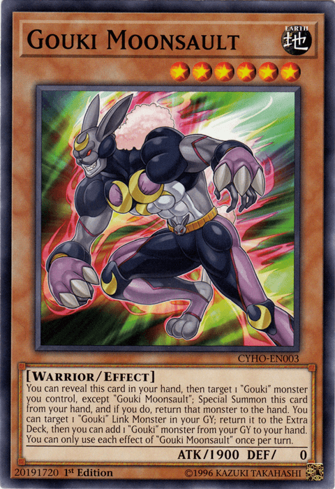 Gouki Moonsault [CYHO-EN003] Common (ONLINE ORDER ONLY)