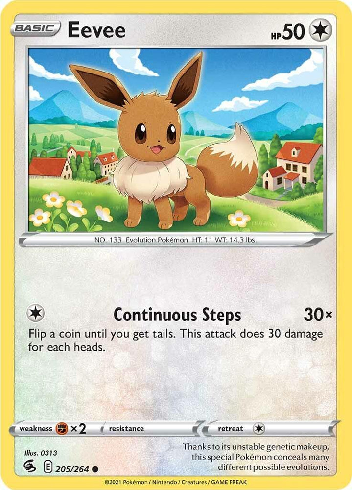 Eevee (205/264) [Sword & Shield: Fusion Strike] (Online Only)