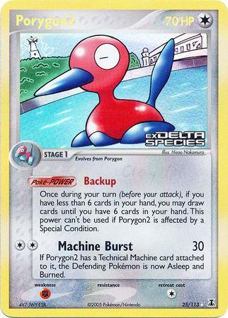 Porygon2 (25/113) (Stamped) [EX: Delta Species] (Online Only)