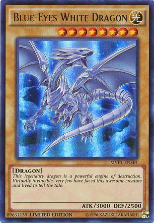 Blue-Eyes White Dragon [MVP1-ENSE4] Ultra Rare (ONLINE ORDER ONLY)