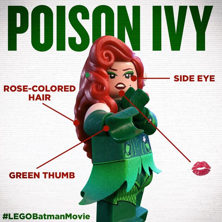 Poison Ivy - the Lego Batman Movie (ONLINE ORDER ONLY)