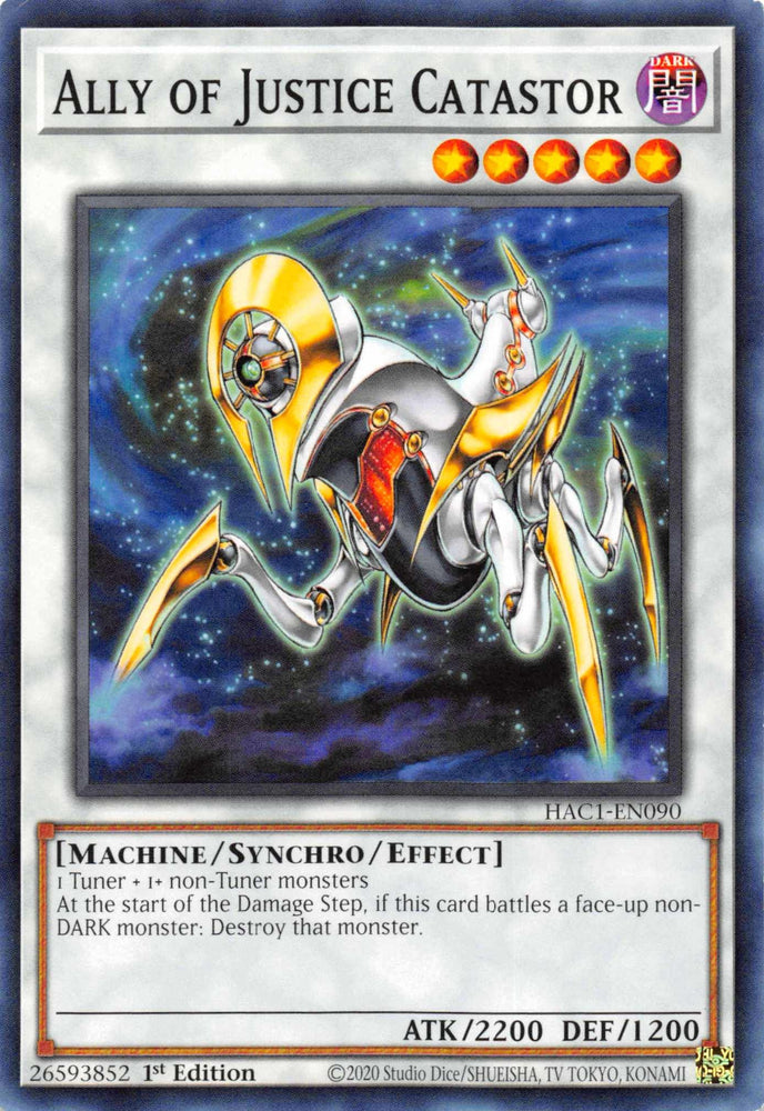 Ally of Justice Catastor [HAC1-EN090] Common (ONLINE ORDER ONLY)