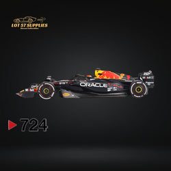 (Pre-Order) Mini-GT Oracle Red Bull Racing RB19 #1 Max Verstappen 2023 F1 2023 Bahrain GP Winner #724 1:64 MGT00724 (ONLINE ORDER ONLY)