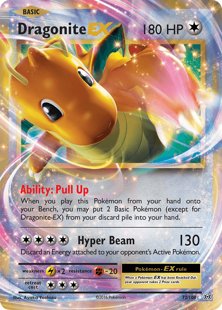 Dragonite EX (72/108) [XY: Evolutions] (Online Only)