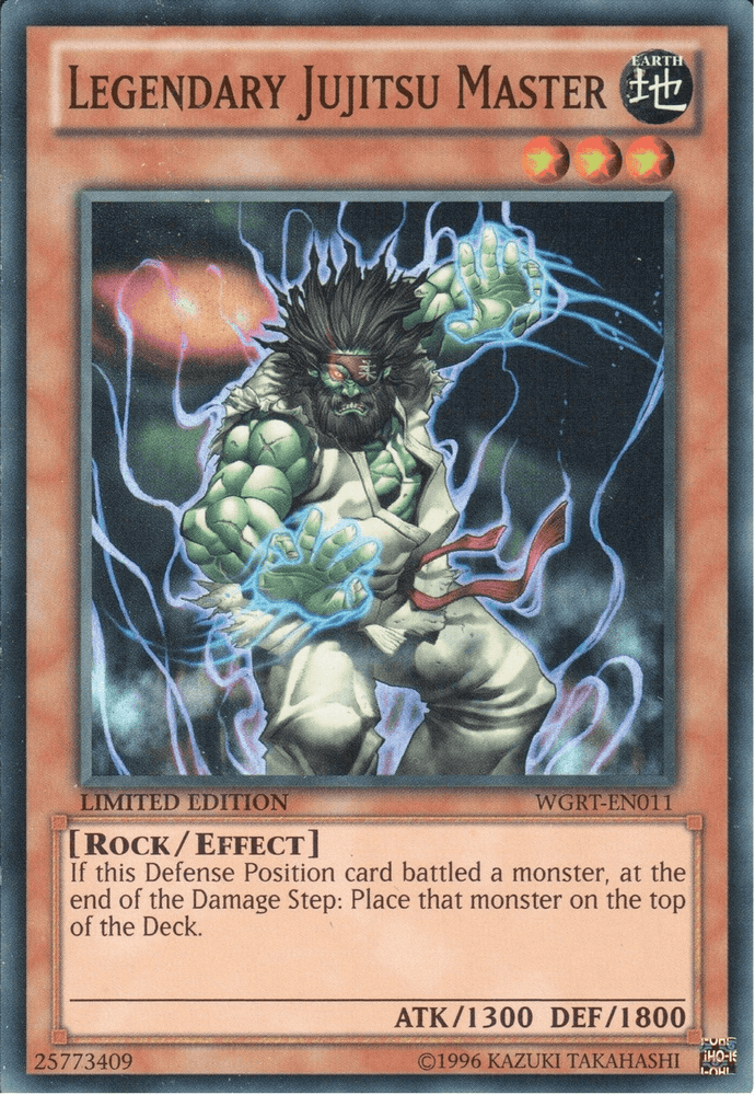 Legendary Jujitsu Master [WGRT-EN011] Super Rare (ONLINE ORDER ONLY)