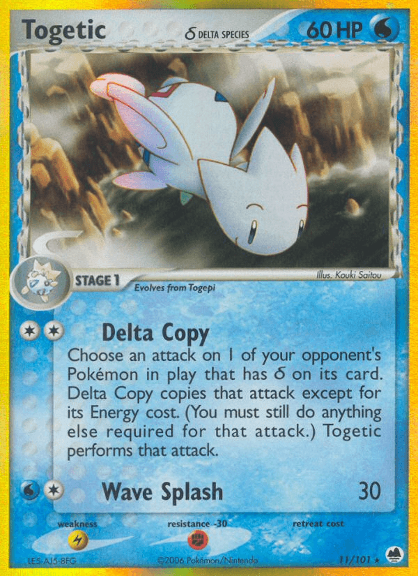 Togetic (11/101) (Delta Species) [EX: Dragon Frontiers] (Online Only)