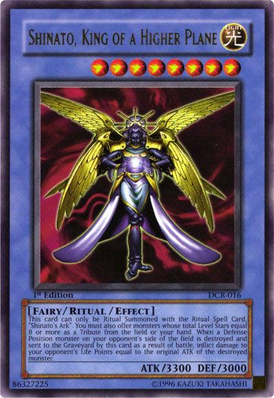 Shinato, King of a Higher Plane [DCR-016] Ultra Rare (ONLINE ORDER ONLY)