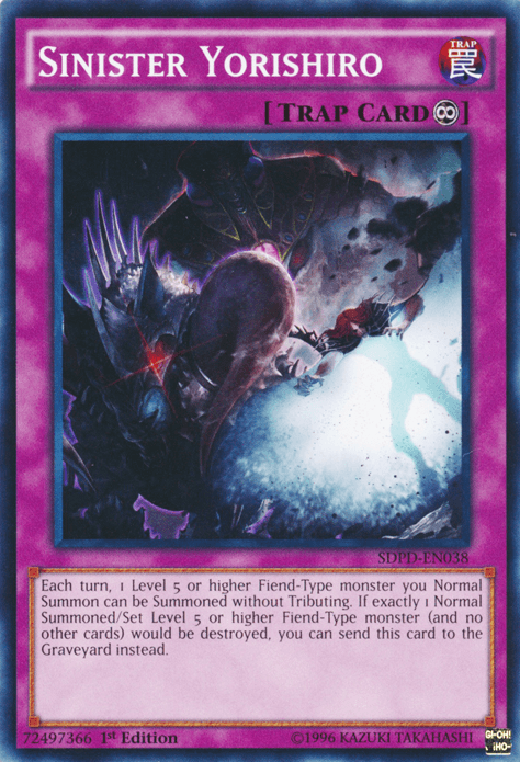 Sinister Yorishiro [SDPD-EN038] Common (ONLINE ORDER ONLY)