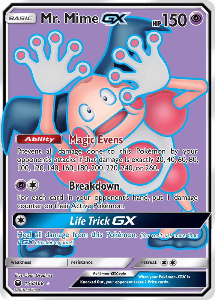 Mr. Mime GX (156/168) [Sun & Moon: Celestial Storm] (Online Only)