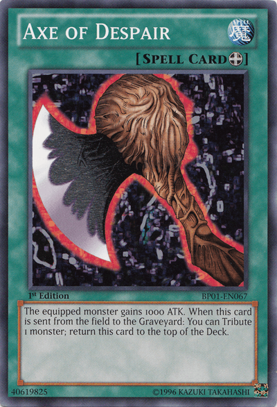 Axe of Despair [BP01-EN067] Common (ONLINE ORDER ONLY)