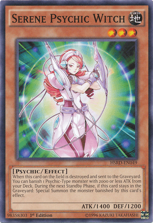 Serene Psychic Witch [HSRD-EN049] Common (ONLINE ORDER ONLY)