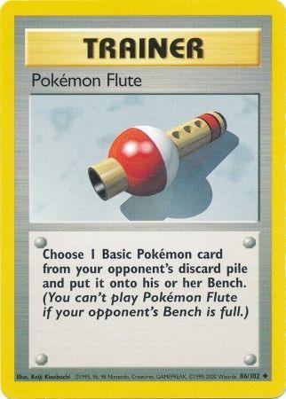 Pokemon Flute (86/102) [Base Set Unlimited] (Online Only)