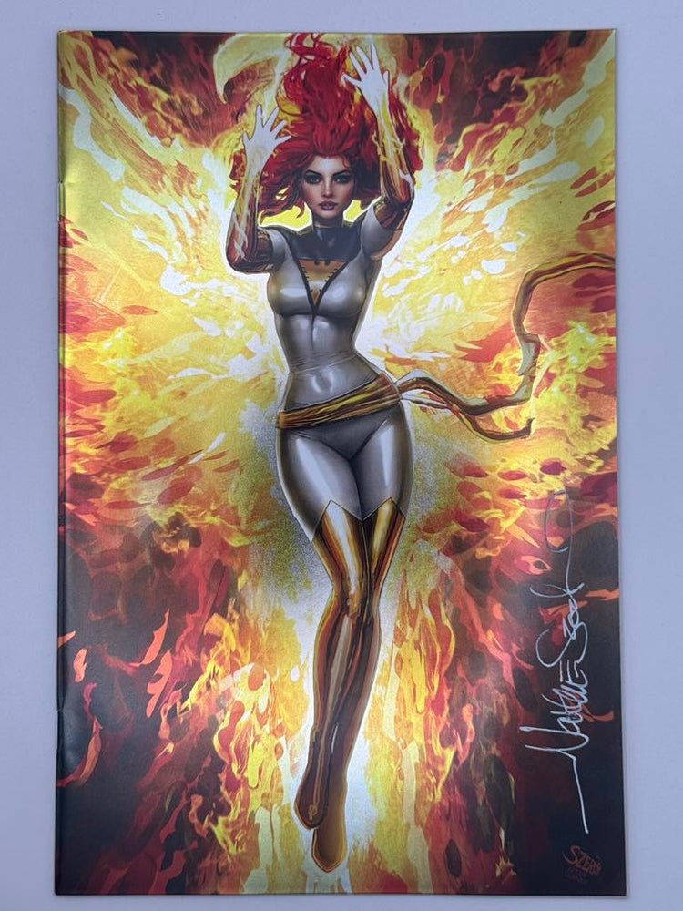 [Signed by Nathan Szerdy] [FOIL] PHOENIX #3 UNKNOWN COMICS EXCLUSIVE NATHAN SZERDY VIRGIN VAR [IN STOCK] (ONLINE ORDER ONLY)