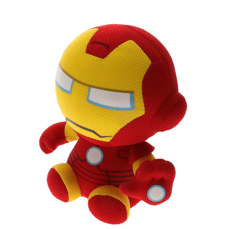 Ty Marvel Beanie Babies: Iron Man (Small) (ONLINE ORDER ONLY)