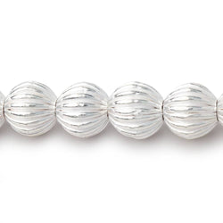 9mm Corrugated Round Beads (ONLINE ORDER ONLY)