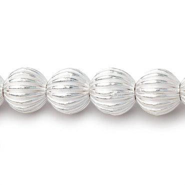 9mm Corrugated Round Beads (ONLINE ORDER ONLY)