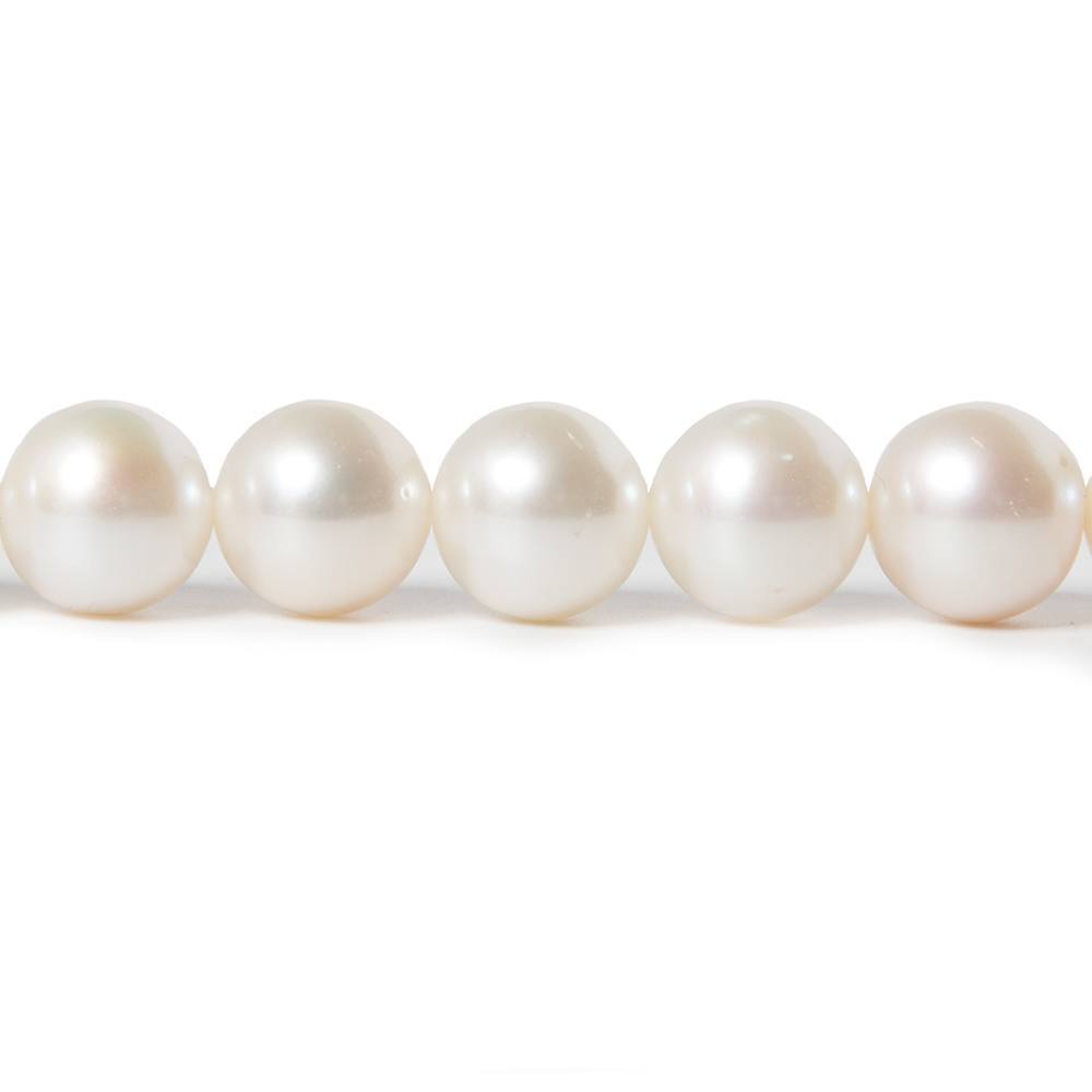9mm Off White Off Round Pearls 15 inch 47 pieces (ONLINE ORDER ONLY)