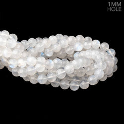 9mm Rainbow Moonstone Plain Round Beads 15 inch 42 pieces 1mm Hole (ONLINE ORDER ONLY)