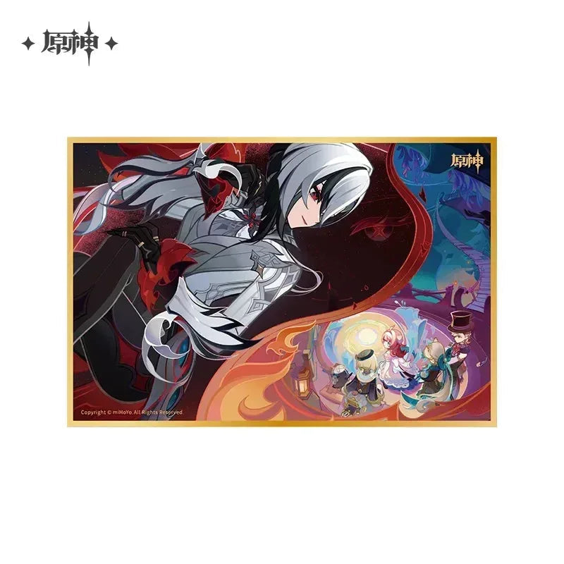 Genshin Impact Floating World Under the Moonlight Series Acrylic Shikishi Cardboard